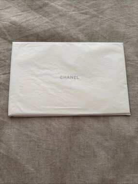 CHANEL White Product booklet Protective Cover